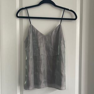 Rag & Bone Silver Camisole Top